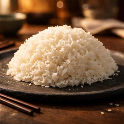 Arroz blanco al vapor de Panda Express