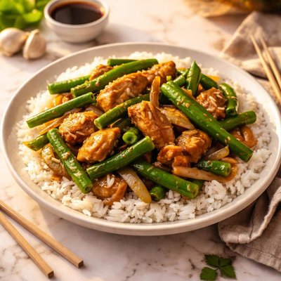 Panda express string bean chicken