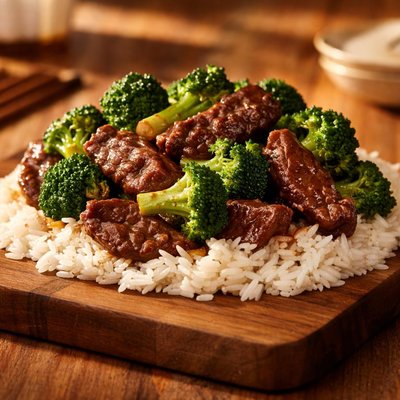 Panda expresss broccoli beef medium