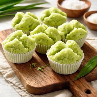 Pandan huat kueh