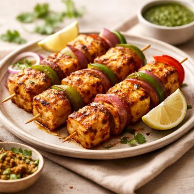 Paneer achari tikka