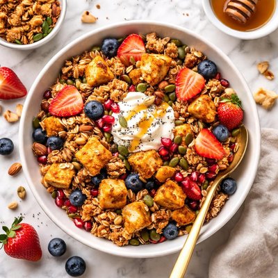 Paneer granola