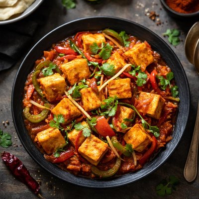 Paneer karahi