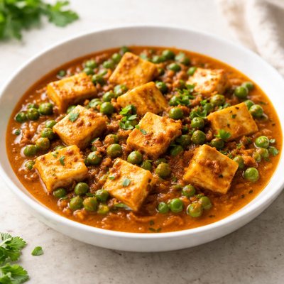 Paneer matar