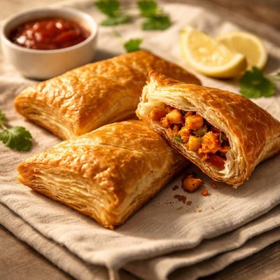 Paneer puff