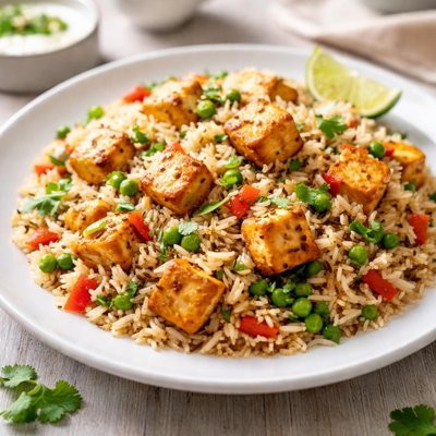Paneer rice