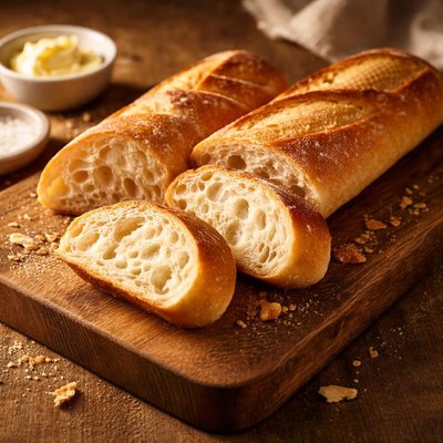 Panera baguette slice