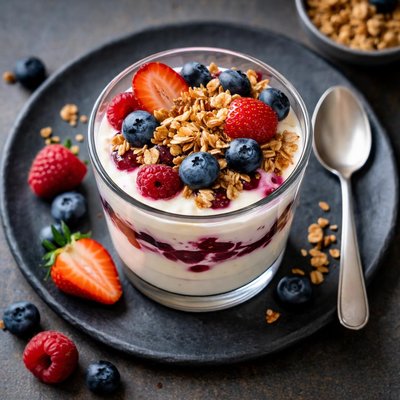 Panera berry parfait