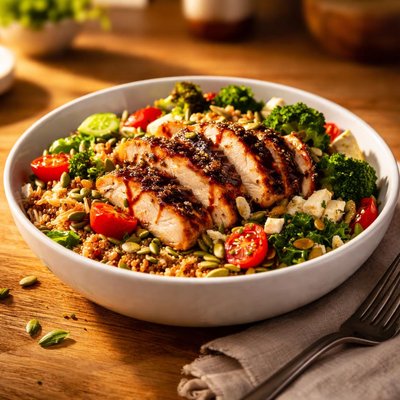 Panera bread balsamic chicken with grains