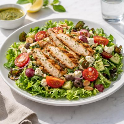 Panera bread mediterrean chicken salad