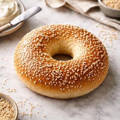 Panera bread sesame bagel
