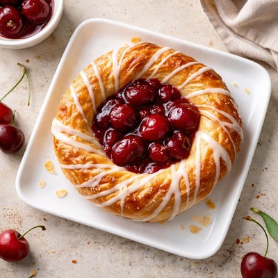 Panera cherry pastry
