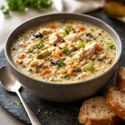 Panera chicken and rice soup