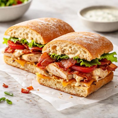 Panera chicken bacon rancher