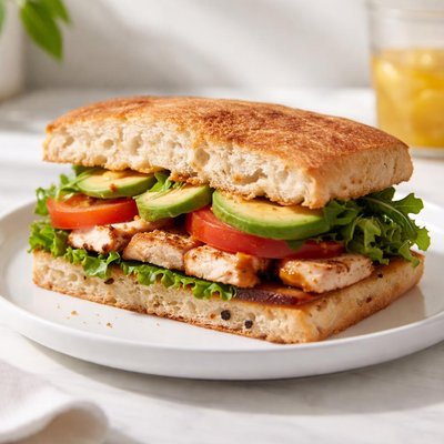 Panera chipotle chicken avocado sandwich