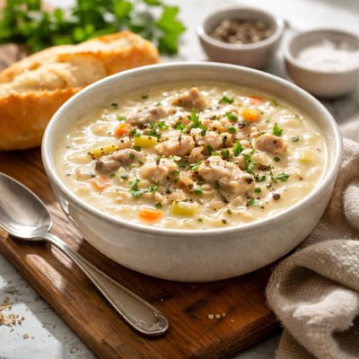 Panera cream of chicken wild rice soup