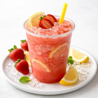 Panera frozen strawberry lemonade