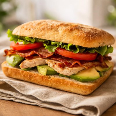 Panera grilled chicken avacado blt