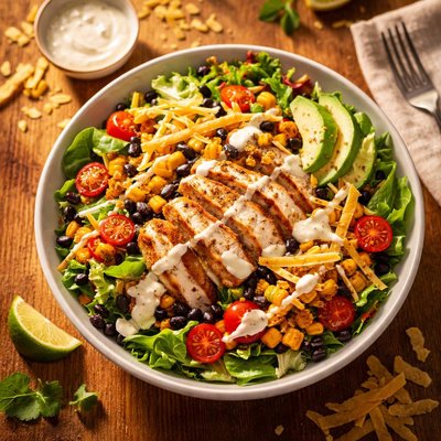 Panera southwest chicken ranch salad