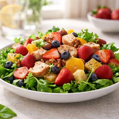 Panera strawberry poppyseed salad