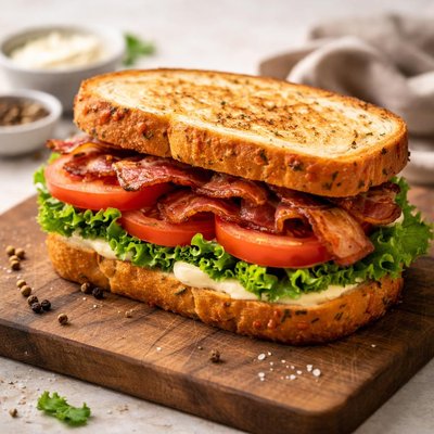 Panera tomatoe basil blt
