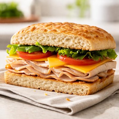 Panera turkey and cheddar