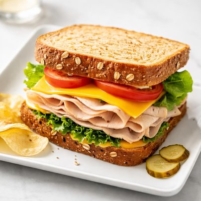 Panera turkey and cheddar sandwich