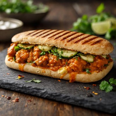 Panini chicken tokka masala