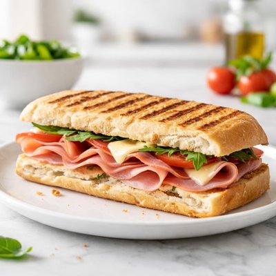 Panini col prosciutto cotto