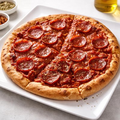 Papa johns pepperoni pizza no cheese