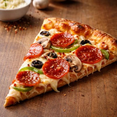 Papa johns pizza slice