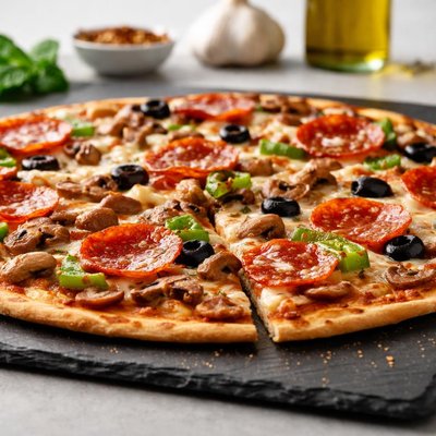 Papa johns thin crust pizza