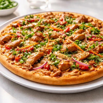 Papa murphys thai chicken pizza large