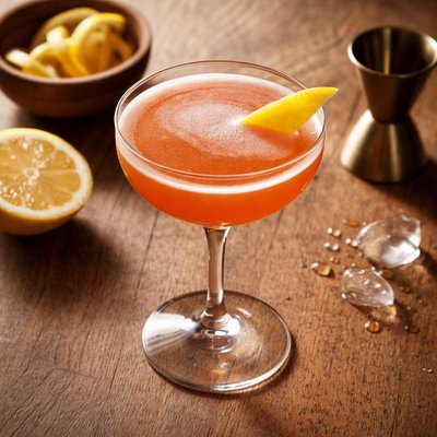 Paper plane cocktail