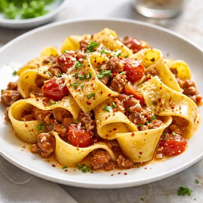 Pappardelle pasta