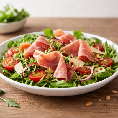 Parma ham salad