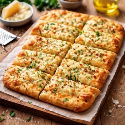 Parmesan flatbread