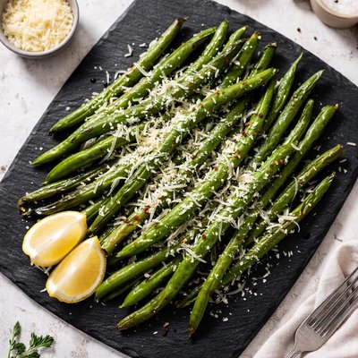 Parmesan green beans