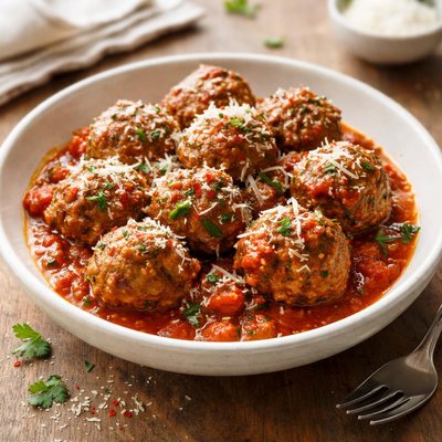 Parmesan meatballs