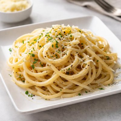 Parmesan noodles