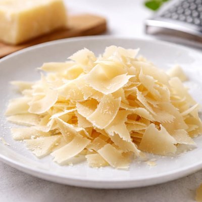 Parmesan shavings