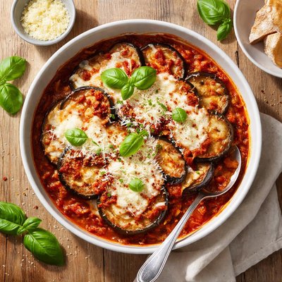 Parmigiana a la melanzane