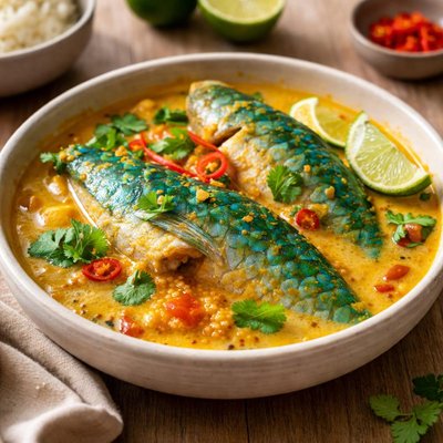 Parrotfish curry
