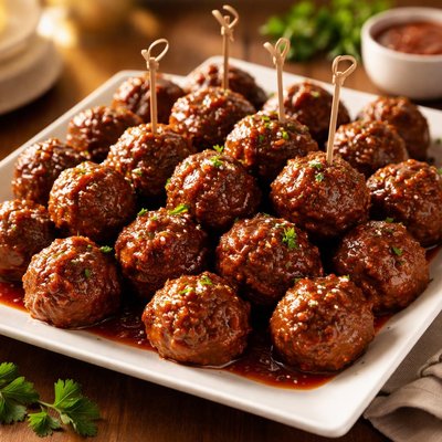 Party size meatballs