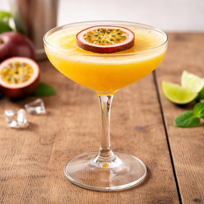 Passion fruit martini
