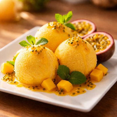 Passion sorbet