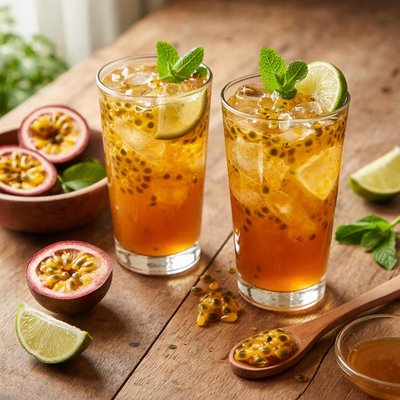 Passionfruit tea