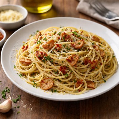 Pasta aglio olio