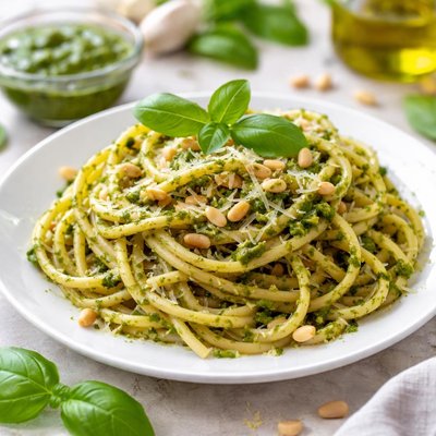 Pasta al pesto