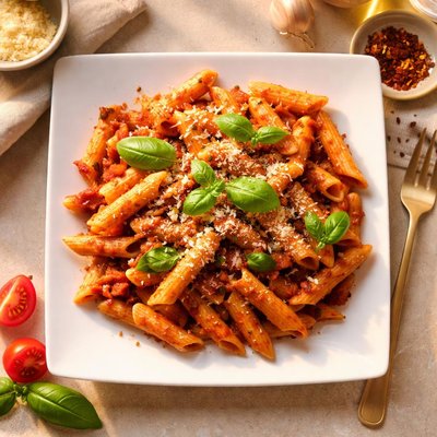 Pasta arrabiata